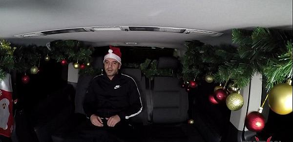  Wild Group Fuck in the Take Van Christmas Edition
